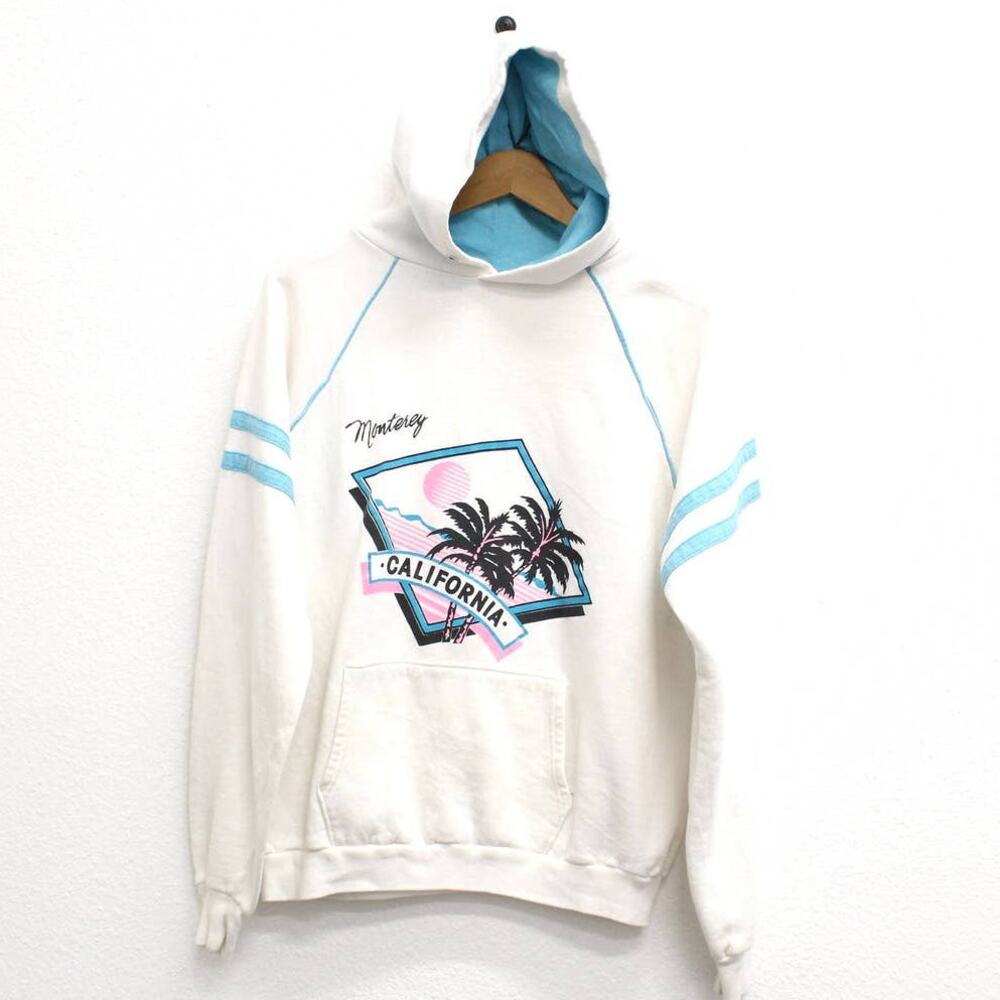 Vintage Monterey California Hooded Sweatshirt XL